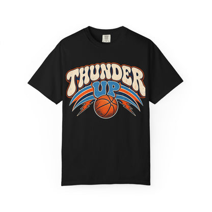 Thunder Up Electric Basketball Graphic T-Shirt