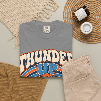 Thunder Up Electric Basketball Graphic T-Shirt