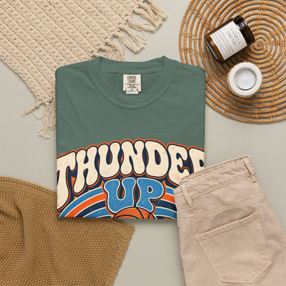 Thunder Up Electric Basketball Graphic T-Shirt