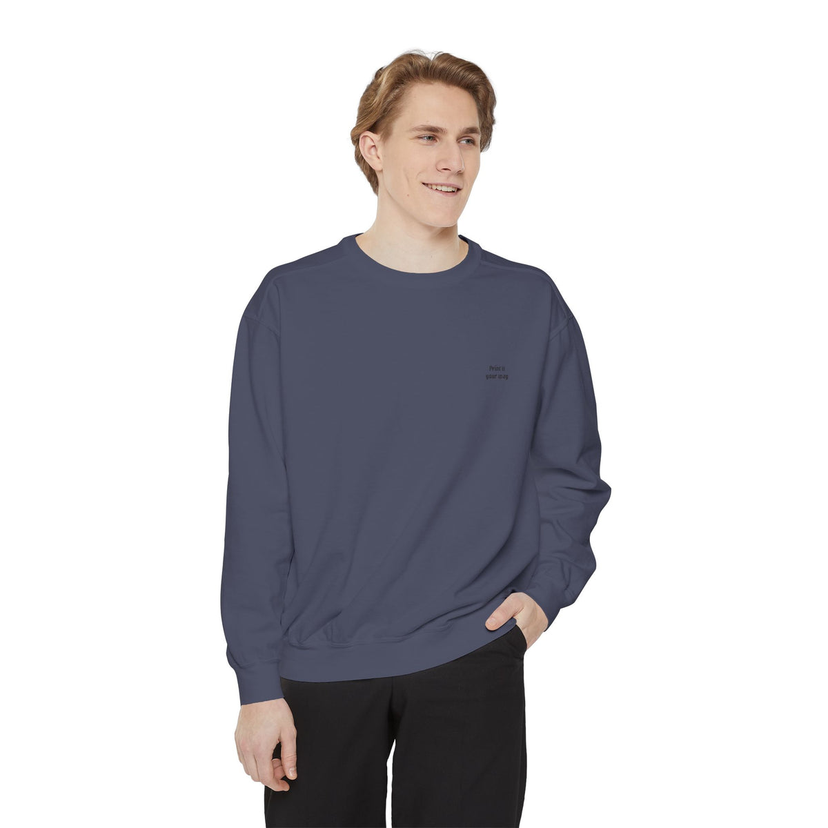 Minimalist White Matching Couples Sweatshirts with Embroidered Initials