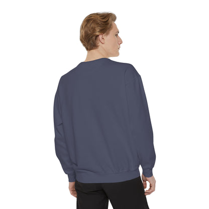 Minimalist White Matching Couples Sweatshirts with Embroidered Initials