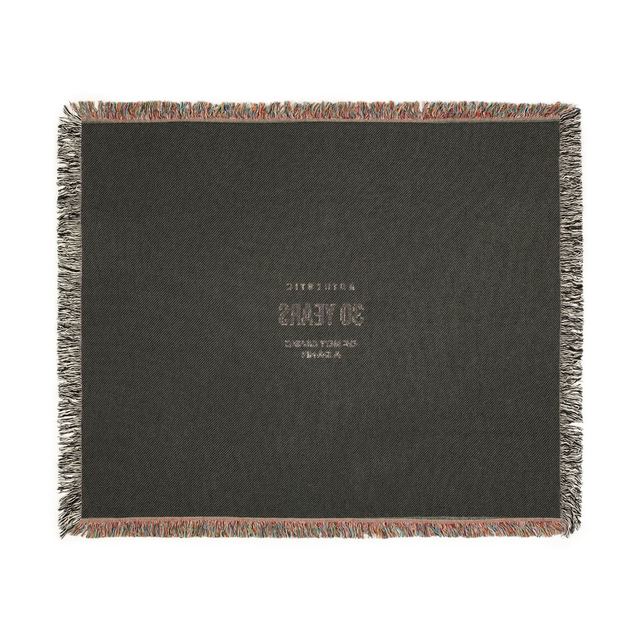 Anniversary Woven Blanket — 30 Years Celebration Throw