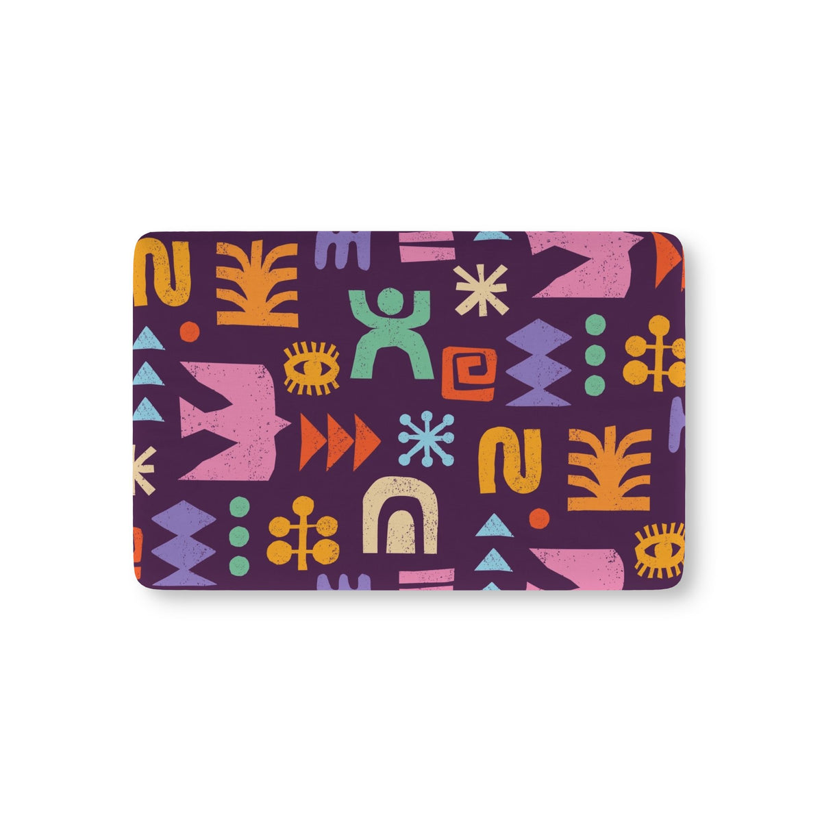 Colorful Geometric Baby Fitted Crib Sheet