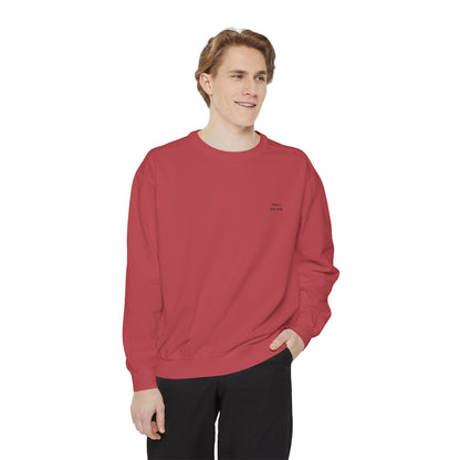 Minimalist White Matching Couples Sweatshirts with Embroidered Initials