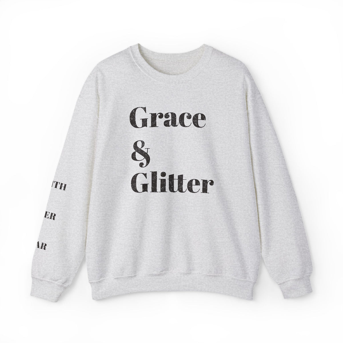 Grace & Glitter Christmas Crewneck Sweatshirt