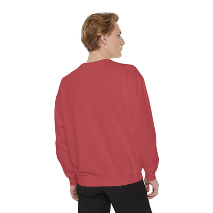 Minimalist White Matching Couples Sweatshirts with Embroidered Initials