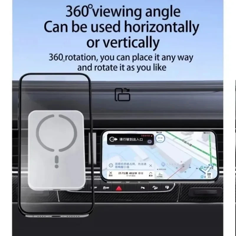Magnetic Car Wireless Charger Phone Holder