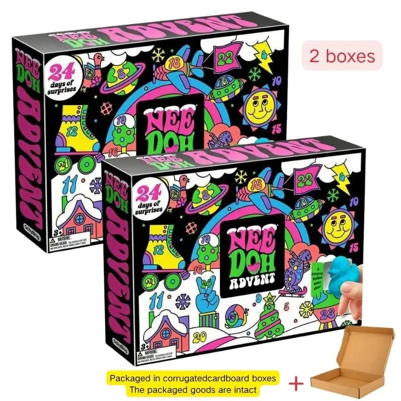Randomized Squishy Toy Advent Calendar