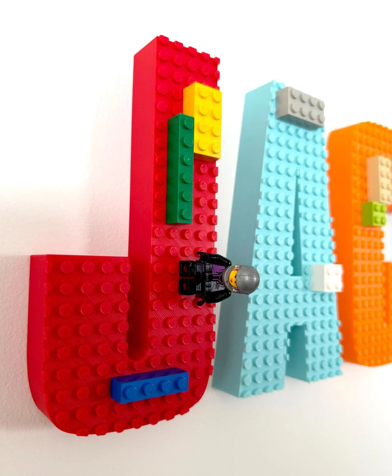 Custom Building Brick Name Sign