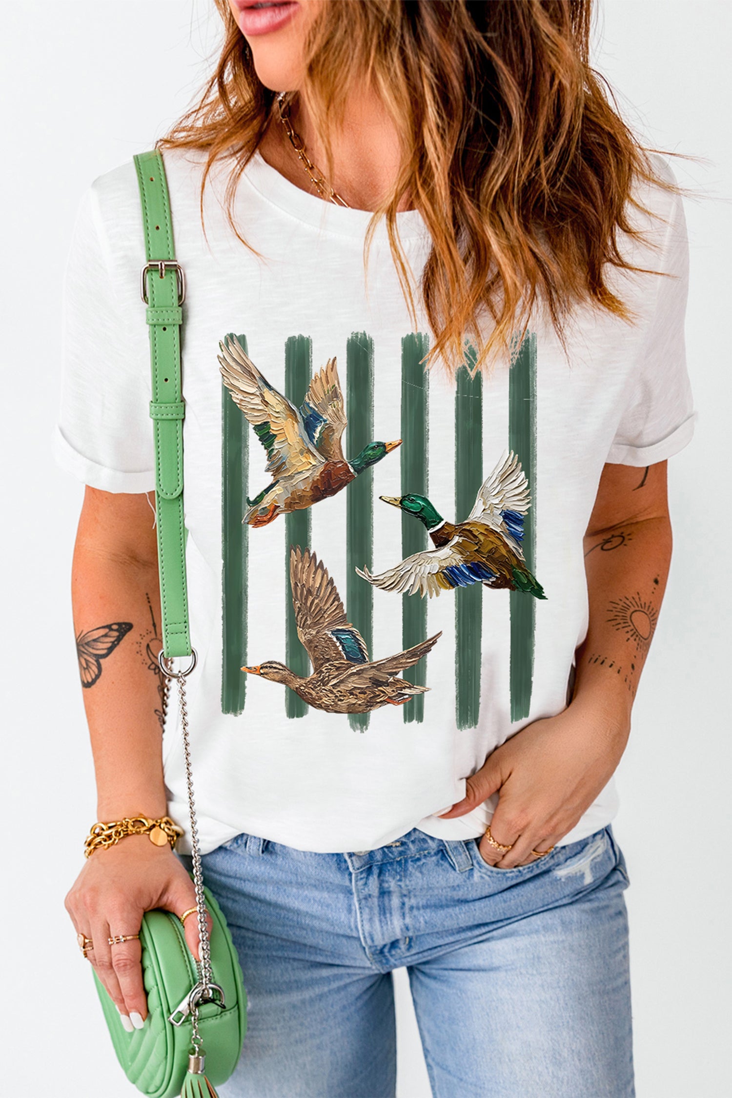 Western Mallard stripes