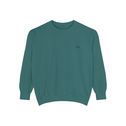 Minimalist White Matching Couples Sweatshirts with Embroidered Initials
