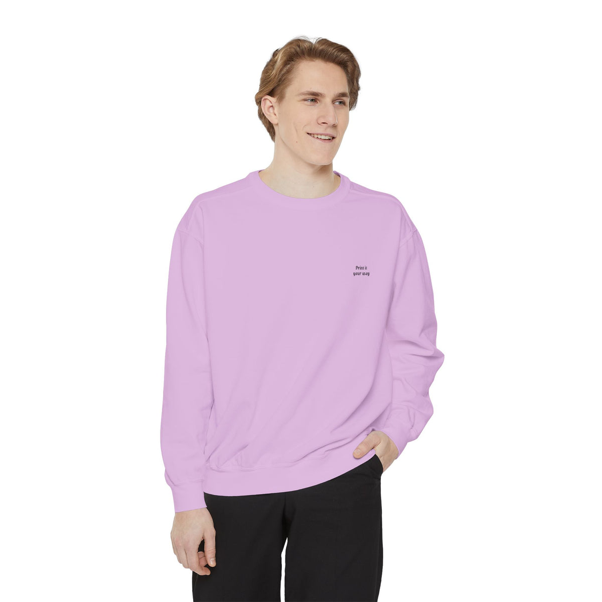 Minimalist White Matching Couples Sweatshirts with Embroidered Initials