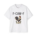 F-CAW-F Rooster Graphic Tee — Funny Farm Animal T-Shirt