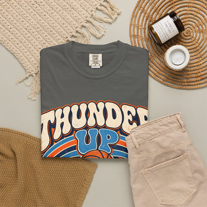 Thunder Up Electric Basketball Graphic T-Shirt