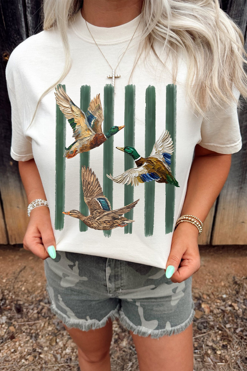 Western Mallard stripes