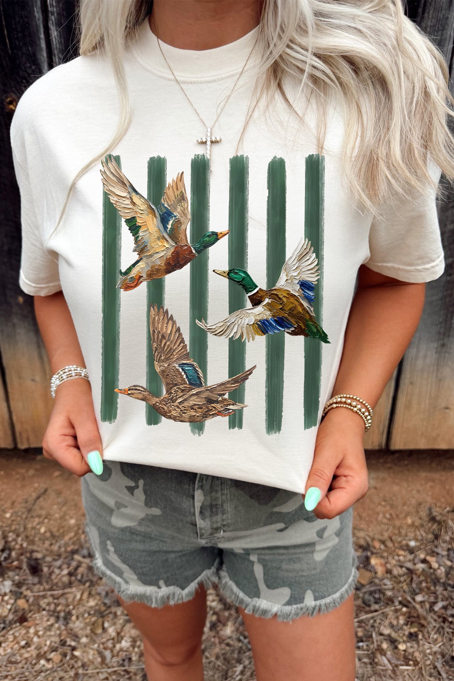 Western Mallard stripes